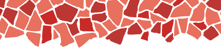 A red and white pattern.